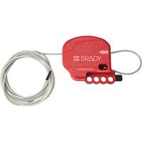 Mini All-Purpose Cable Lockout with Steel Cable, 8' Length Moffatt Supply & Specialties