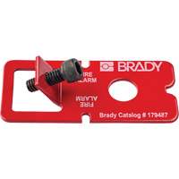 Lockouts with Labels, Fire Alarm Breaker Type Moffatt Supply & Specialties