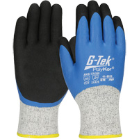 Gants G-Tek &agrave; rev&ecirc;tement MicroSurface &agrave; double trempage sur toute la main, 2T-Grand, Rev&ecirc;tement Latex, ASTM ANSI niveau A5/EN 388 niveau E Moffatt Supply & Specialties