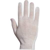 Superior&reg; ML40 Inspection Glove, Poly/Cotton, Hemmed Cuff, One Size Moffatt Supply & Specialties