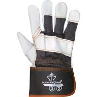 Endura&reg; Sweat-Absorbing Gloves, X-Large, Grain Cowhide Palm, Cotton Inner Lining Moffatt Supply & Specialties