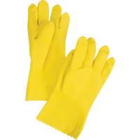ChemStop Gloves, Size Small/7, 12" L, Latex, Flock-Lined Inner Lining, 16-mil Moffatt Supply & Specialties
