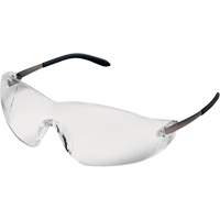 Blackjack&reg; Safety Glasses, Clear Lens, Anti-Scratch, ANSI Z87+/Meets/Exceeds CSA Z94.3 Moffatt Supply & Specialties
