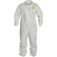 ProShield&reg; 60 Coveralls, Small, White, Microporous Moffatt Supply & Specialties