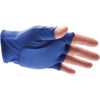 Doublures antichocs pour gants sans doigts, main droite, 6/T-petit, Paume en Synth&eacute;tique, Poignet &agrave; enfiler Moffatt Supply & Specialties