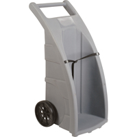 Cylinder Cart, Rubber Wheels, 23" W x 24" L Base, 500 lbs. Moffatt Supply & Specialties