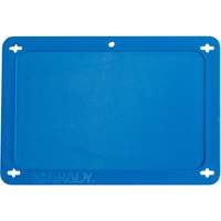 &eacute;tiquette vierge pour vanne, Plastique, 4-3/4" la x 3-1/4" h Moffatt Supply & Specialties