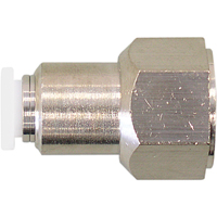Topfit Female Threaded Y-Connector Fitting, 1/4" Dia, Polymer Moffatt Supply & Specialties