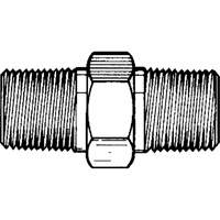 RACCORD HEXAGONAL MALE1/8"-1/8"NPT,LAITON, Laiton Moffatt Supply & Specialties