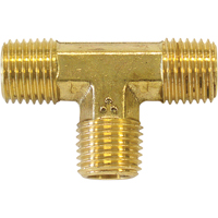 Raccords en T m&acirc;les, Laiton, 1/2" Moffatt Supply & Specialties