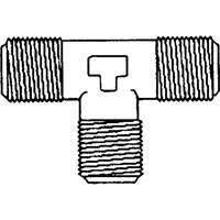 Raccords en T m&acirc;les, Laiton, 1/8" Moffatt Supply & Specialties
