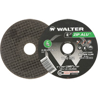 Zip Alu Cut-Off Wheel, 5" x 3/64", 7/8" Arbor, Type 1, Aluminum Oxide, 12200 RPM Moffatt Supply & Specialties
