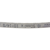 Univerz Portable Band Saw Blade, Bi-Metal, 44-7/8" L x 1/2" W x 0.020" Thick, 10-14 TPI Moffatt Supply & Specialties