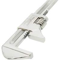 Automotive Wrench, 15" L, 19.3 mm Max Width, Chrome Moffatt Supply & Specialties