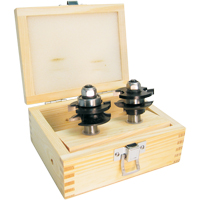 Jeux de fraises pour montants &amp; traverses &agrave; 2 cannelures Moffatt Supply & Specialties