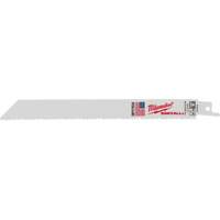 Lames de scie alternative Sawzall, Bim&eacute;tal, 8-12 Dents par pouce, 8" lo x 3/4" la Moffatt Supply & Specialties