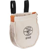 Utility tool Bag with Loop Connection, Canvas, 1 Pockets, Beige/Black Moffatt Supply & Specialties