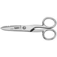 Nickel-Plated Electrician's Scissors, 5-1/4", Rings Handle Moffatt Supply & Specialties