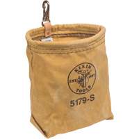 Sac porte-outils hydrofuge avec crochet &agrave; ressort, Toile, Havane Moffatt Supply & Specialties