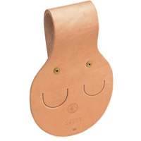 Spud Wrench Holder with Tunnel Connection, Tool Holder, Leather, 2 Pockets Moffatt Supply & Specialties