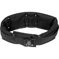 Ceinture &agrave; outils coussin&eacute;e, 1000 Denier Cordura&reg;, Noir Moffatt Supply & Specialties