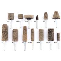 A36Q Resin Bonded Mounted Points, A11, Aluminum Oxide, 11/16" Dia., 2" L, 36 Grit Moffatt Supply & Specialties