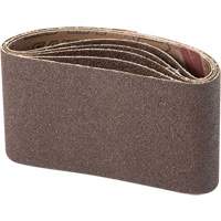 Portable Abrasive Belt, 3" W x 21" L, Aluminum Oxide, 100 Grit Moffatt Supply & Specialties