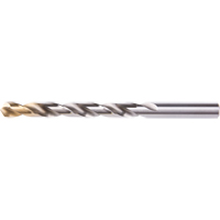Jobber Drill Bit, High Speed Steel, B, 4" L, 2-3/4" Flute, 118° Point Angle Moffatt Supply & Specialties