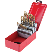 Jeu de forets courts, 29 morceaux, Acier rapide Moffatt Supply & Specialties