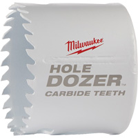 Hole Dozer Carbide Hole Saw, 2-1/4", 1-5/8" Depth of Cut, Carbide Moffatt Supply & Specialties