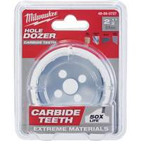 Hole Dozer Hole Saw, 2-1/2", 1-5/8" Depth of Cut, Carbide Moffatt Supply & Specialties