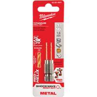 Foret Shockwave, 1/16", Titane, Cannelure 5/8", Pointe de 135° Moffatt Supply & Specialties