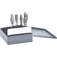 Double Cut Carbide Burr Set, 5 Pieces Moffatt Supply & Specialties