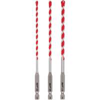 Jeu de forets pour perceuse &agrave; percussion Shockwave, 3 morceaux, Carbure Moffatt Supply & Specialties