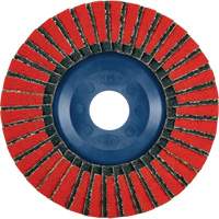 Twin Flap Disc, 4-1/2" x 7/8", Type 27, 40 Grit, Ceramic/Zirconia Alumina Moffatt Supply & Specialties