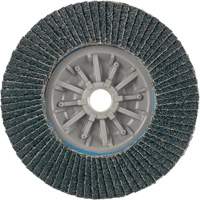 Long Life C-Trim Flap Disc, 4-1/2" x 5/8"-11, Type 27, 40 Grit, Zirconia Alumina Moffatt Supply & Specialties