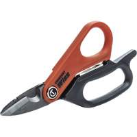 Electrician's Data Shears, 6", Rings Handle Moffatt Supply & Specialties
