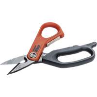 Electrician's Data Shears, 6", Rings Handle Moffatt Supply & Specialties