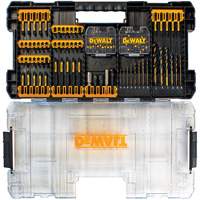 FlexTorq&reg; Drill & Driver Bit TSTAK&reg; Set, 100 Pcs., Hex/Phillips/Slotted/Square/Torx&reg; Moffatt Supply & Specialties
