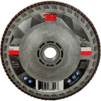 Disque &agrave; lamelles &agrave; changement rapide 769F, 4-1/2" x 5/8"-11, Type 27, Grain 120+, C&eacute;ramique Moffatt Supply & Specialties