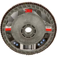 Disque &agrave; lamelles &agrave; changement rapide 769F, 4-1/2" x 5/8"-11, Type 29, Grain 120+, C&eacute;ramique Moffatt Supply & Specialties