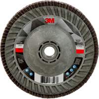 Disque &agrave; lamelles &agrave; changement rapide 769F, 5" x 5/8"-11, Type 29, Grain 120+, C&eacute;ramique Moffatt Supply & Specialties