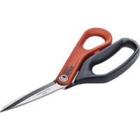 Stainless Steel All Purpose Tradesman Shears, 8-1/2", Rings Handle Moffatt Supply & Specialties