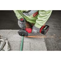 M18 Fuel No-Lock Braking Grinder with One-Key Paddle Switch Kit, 4-1/2" or 5" Wheel, 18 V Moffatt Supply & Specialties