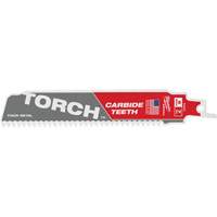 Lame de scie Torch Sawzall, Carbure, 7 Dents par pouce, 6" lo x 1" la Moffatt Supply & Specialties