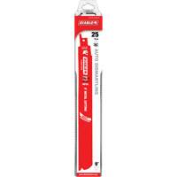 Lame de scie alternative autod&eacute;montage, Bim&eacute;tal, 14-18 Dents par pouce, 9" lo x 1" la Moffatt Supply & Specialties
