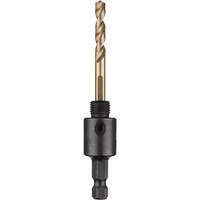Hole Dozer Hole Saw Small Arbor with Cobalt Pilot Bit, 0" - 1-3/16", 1/4" Shank Moffatt Supply & Specialties