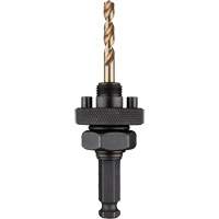 Hole Dozer Hole Saw Large Arbor with Cobalt Pilot Bit, 1-1/4" and Larger, 1/4" Shank Moffatt Supply & Specialties