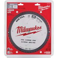 Circular Saw Blade, 10", 50 Teeth, Metal Use Moffatt Supply & Specialties