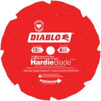 Lame de scie &agrave; d&eacute;couper HardieBlade, 12", 8 dents, Pour B&eacute;ton de fibre Moffatt Supply & Specialties